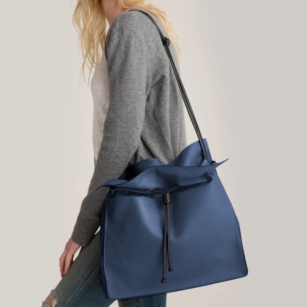 Buttery soft and slouchy VON HOLZHAUSEN the large shopper hobo tote